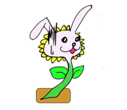 rabbitflower "Usahima" sticker #1867641