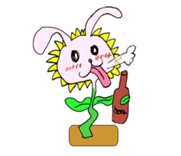 rabbitflower "Usahima" sticker #1867648