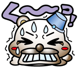 Muddy snow raccoon dog sticker #1867858