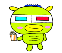 Cawaii Monsters NEW sticker #1867983
