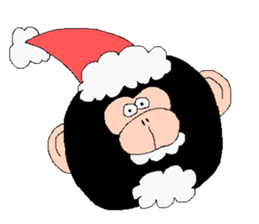 Monkey sticker. sticker #1869403