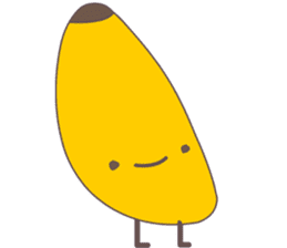Banana Cute sticker #1870090