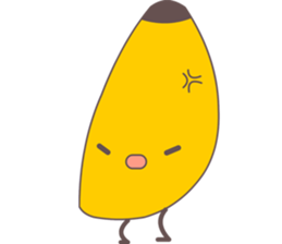 Banana Cute sticker #1870096