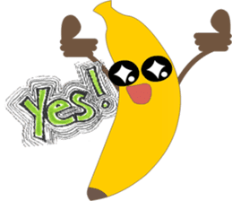 Banana Cute sticker #1870101