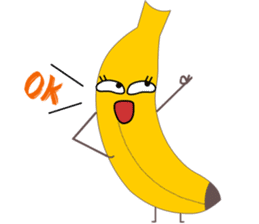 Banana Cute sticker #1870105