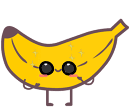 Banana Cute sticker #1870110