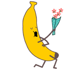Banana Cute sticker #1870111