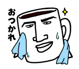 Black coffee of me sticker #1870850