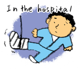 Pencil boy 2 (English) sticker #1870901