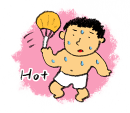 Pencil boy 2 (English) sticker #1870902