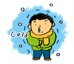 Pencil boy 2 (English) sticker #1870903