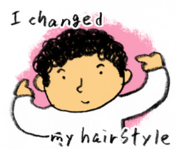 Pencil boy 2 (English) sticker #1870906