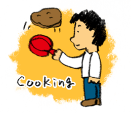 Pencil boy 2 (English) sticker #1870912