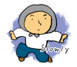 Pencil boy 2 (English) sticker #1870917