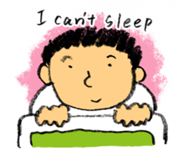 Pencil boy 2 (English) sticker #1870923