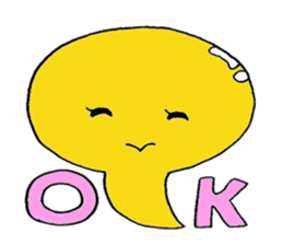 Cute tadpole sticker #1870939