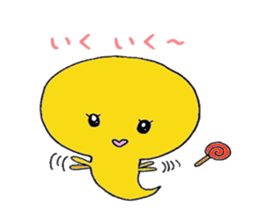 Cute tadpole sticker #1870947