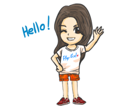 Uma Angel The Play Girl sticker #1871325