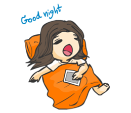 Uma Angel The Play Girl sticker #1871327