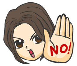 Uma Angel The Play Girl sticker #1871332