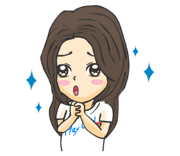 Uma Angel The Play Girl sticker #1871339