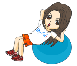 Uma Angel The Play Girl sticker #1871345