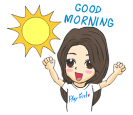 Uma Angel The Play Girl sticker #1871348