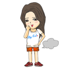 Uma Angel The Play Girl sticker #1871349