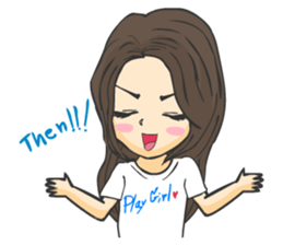 Uma Angel The Play Girl sticker #1871351