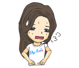 Uma Angel The Play Girl sticker #1871354