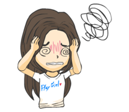 Uma Angel The Play Girl sticker #1871356