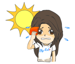 Uma Angel The Play Girl sticker #1871358