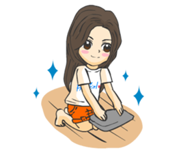 Uma Angel The Play Girl sticker #1871360