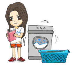 Uma Angel The Play Girl sticker #1871361