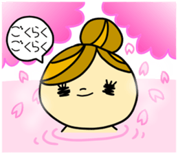 I love hot springs sticker #1871500