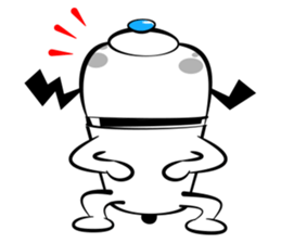 White dog? sticker #1871634