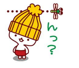 Melancholy knit hat!! sticker #1871670