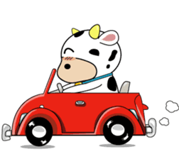 Little Ox Moo-in sticker #1871729