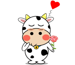 Little Ox Moo-in sticker #1871734