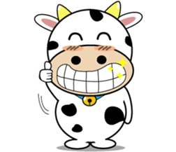 Little Ox Moo-in sticker #1871735