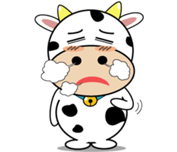 Little Ox Moo-in sticker #1871738