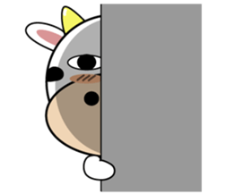 Little Ox Moo-in sticker #1871739