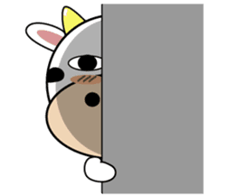 Little Ox Moo-in sticker #1871739