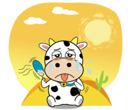 Little Ox Moo-in sticker #1871741