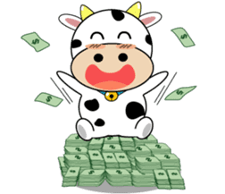 Little Ox Moo-in sticker #1871742