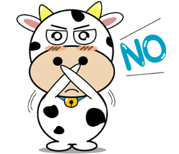 Little Ox Moo-in sticker #1871746