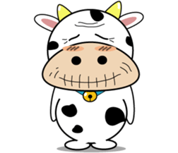 Little Ox Moo-in sticker #1871747