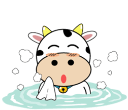 Little Ox Moo-in sticker #1871748