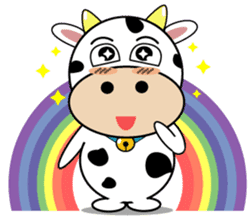 Little Ox Moo-in sticker #1871749