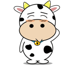 Little Ox Moo-in sticker #1871754